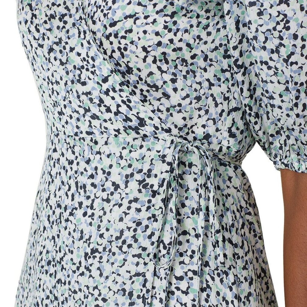 Club Monaco, Easy Midi Wrap Dress 14 - Picture 3 of 11